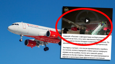 Rosyjski samolot wypadł z pasa. Na pokładzie trenerskie gwiazdy łyżwiarstwa figurowego