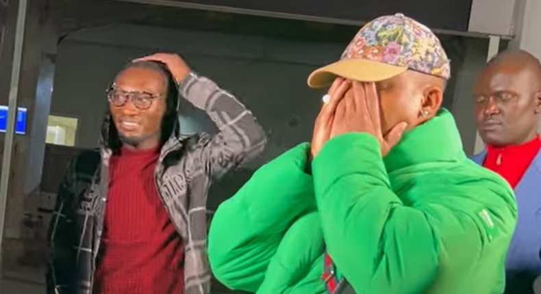 Otile Brown Gets Emotional After Special Suprise From Fan Video Pulselive Kenya