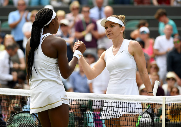 Gauff wyeliminowana w 1/8 finału Wimbledonu. Halep odesłała 15-latkę do domu