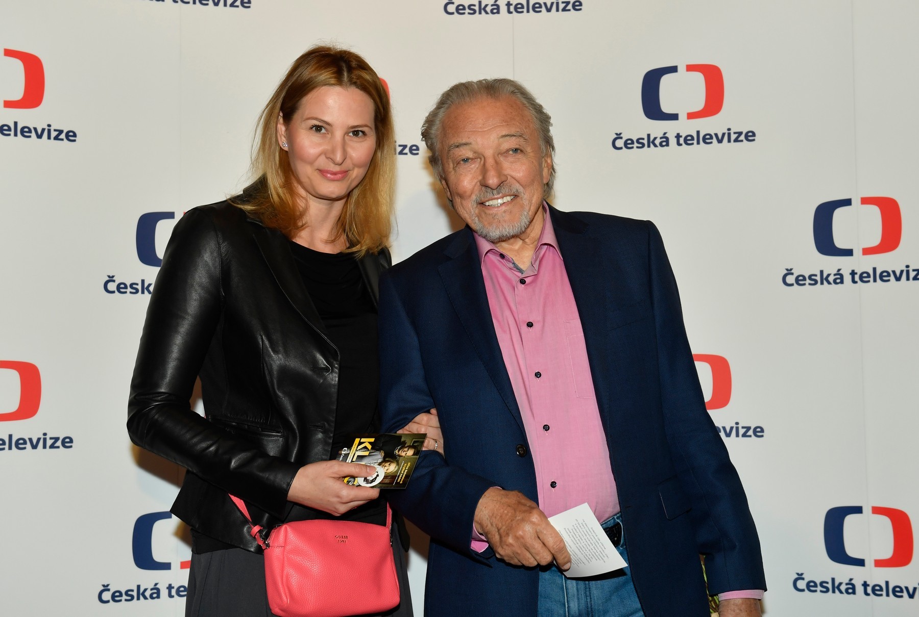 Karel Gott a Ivana Gottová. 