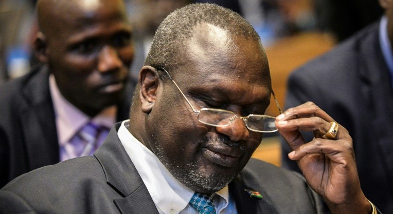 First Vice President of Republic of South Sudan Dr Riek Machar