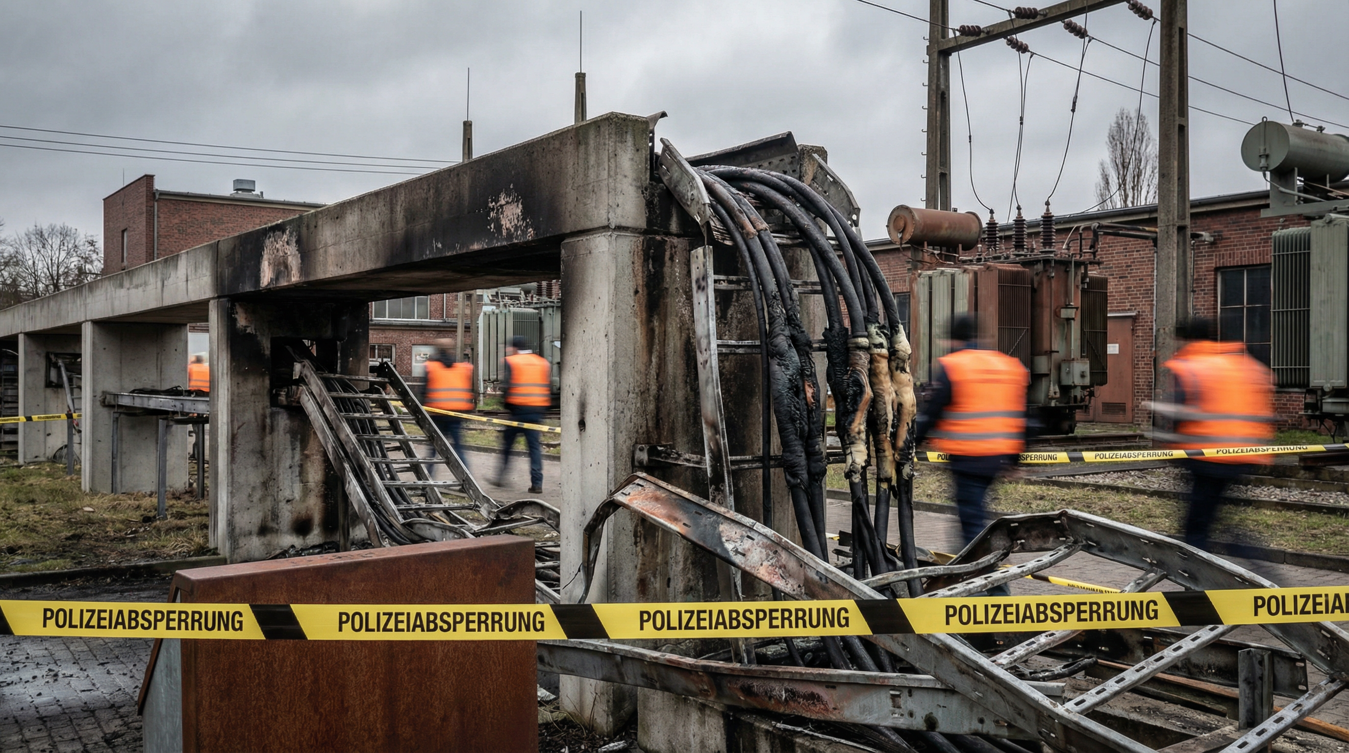 Terrorverdacht: 45.000 Haushalte ohne Strom - Dobrindt fordert Belohnung