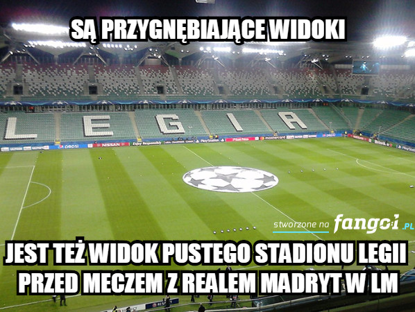 Liga Mistrzów: Legia Warszawa zremisowała z Realem Madryt - memy po meczu