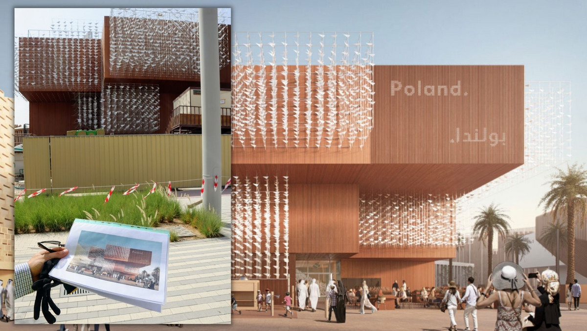 Expo 2020 w Dubaju. Widzieliśmy budowę polskiego pawilonu. Jak wygląda?