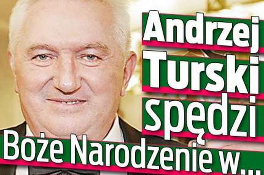 Andrzej Turski spędzi Boże Narodzenie w... 
