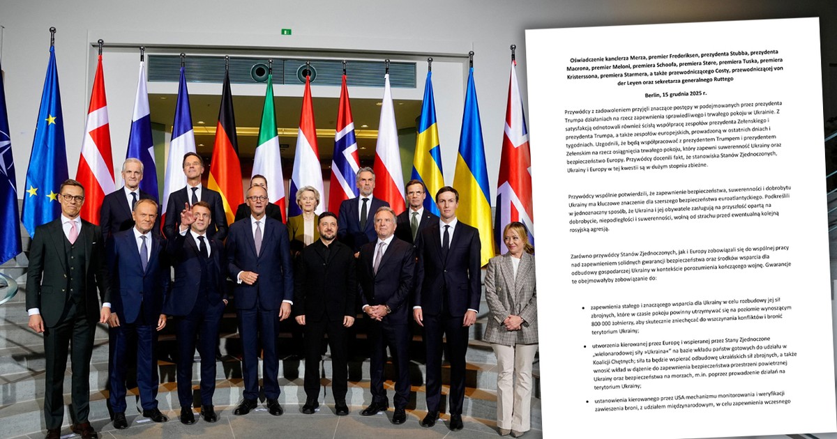 Analityk spojrzał na oświadczenie pokojowe. Jego diagnoza mocno zastanawia