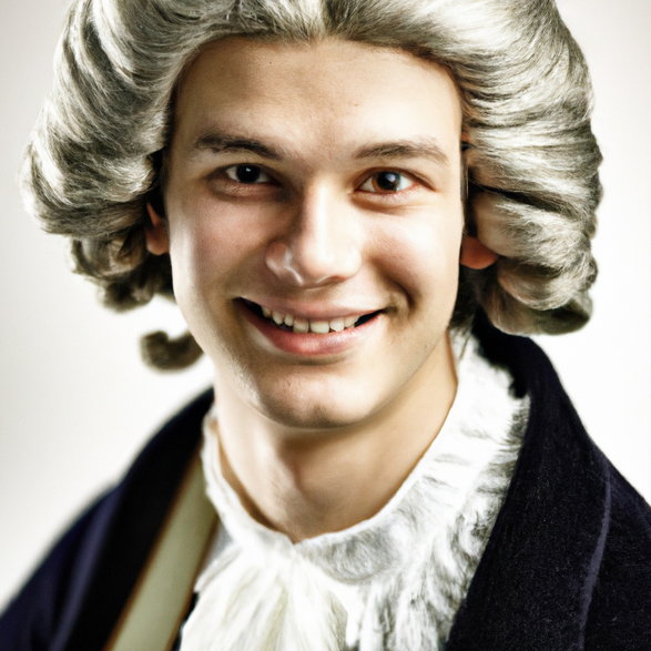 Wolfgang Amadeusz Mozart (wg sztucznej inteligencji)