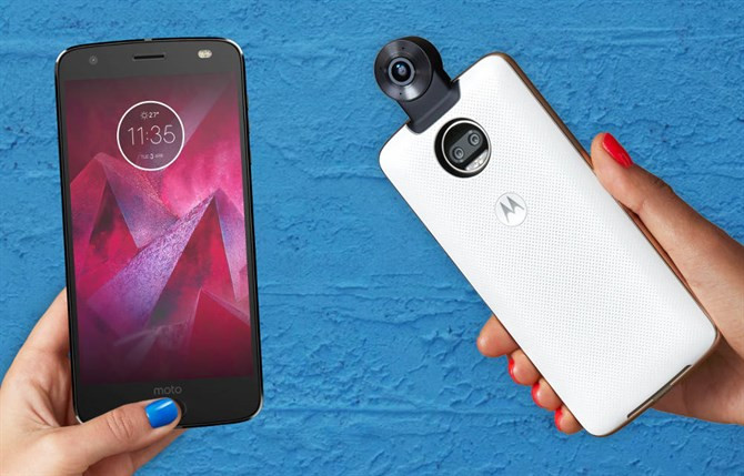 Motorola Moto Z2 Force i Moto Mod 360 Camera