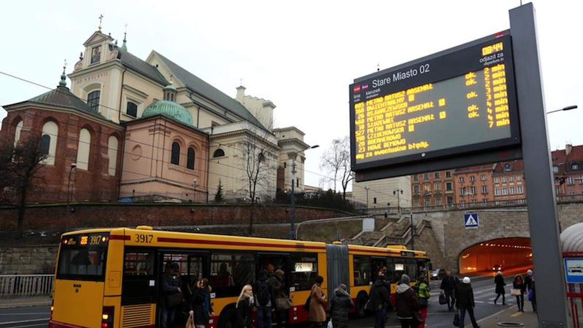 Warszawa komunikacja miejska transport miejski