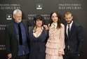 James Foley, E. L. James, Dakota Johnson i Jamie Dornan