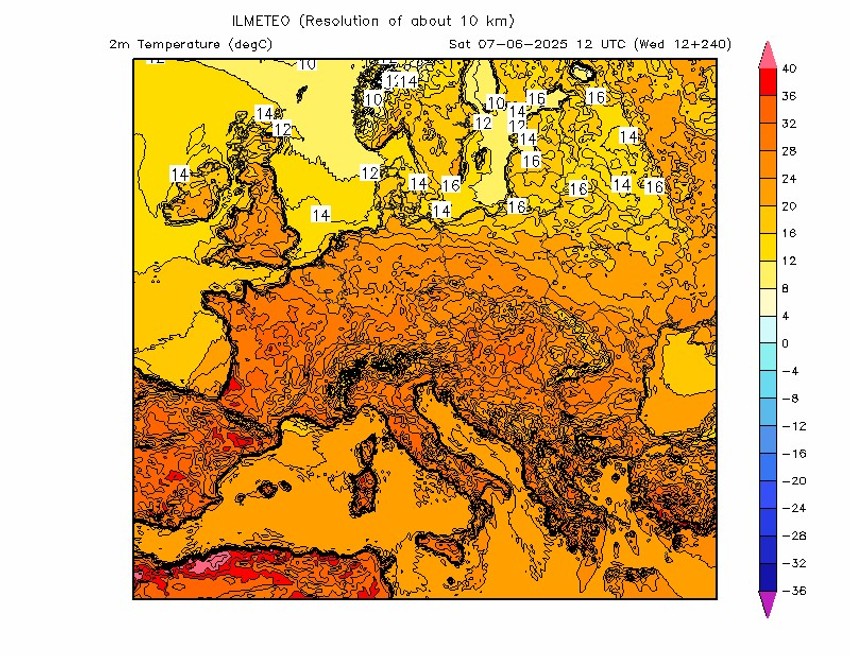 Delovi Vojvodine u "crvenom", temperatura će biti do čak 37 stepeni
