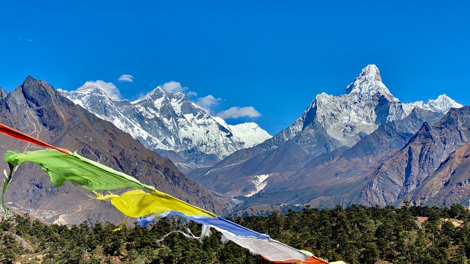 Himalaje Nepalu, Everest, Lhotse i Ama Dablam