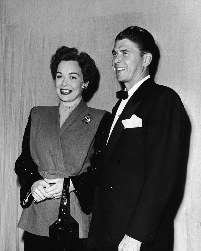 Jane Wyman i Ronald Reagan