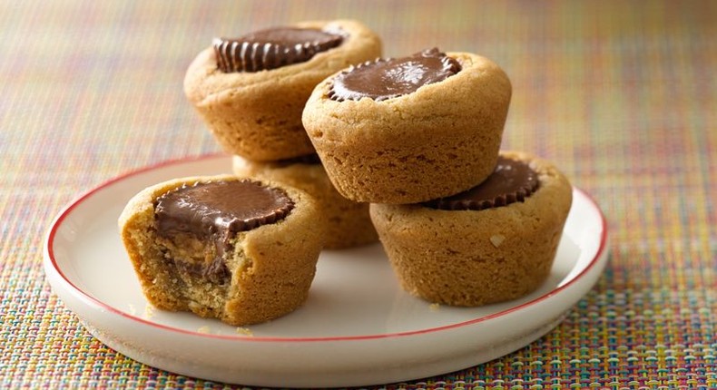 Peanut butter cup cookies