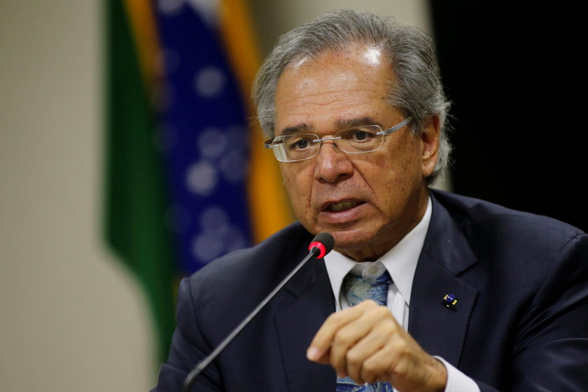 Brazylijski minister gospodarki Paulo Guedes