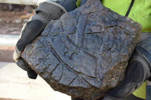 Fragment kamienia runicznego z Kalmaru