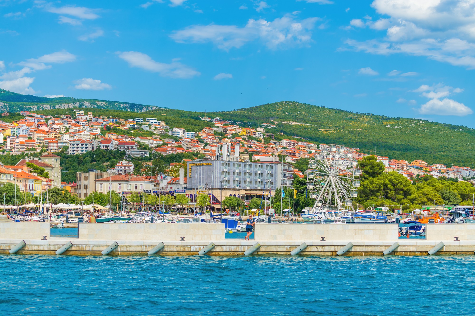 Chorvátske letovisko Crikvenica (ilustračné foto).