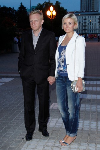 Arkadiusz i Anna Janiczek na premierze filmu 'Komisarz Blond i oko sprawiedliwości'