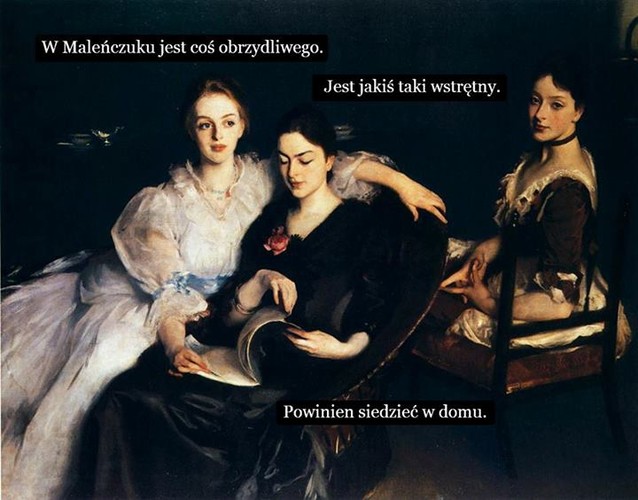 mem / źródło: Facebook/SztuczneFiołki