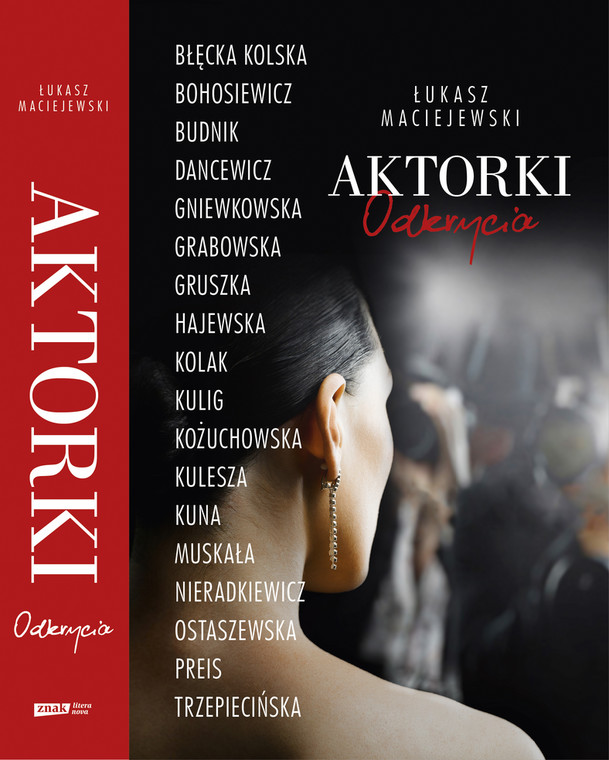 "Aktorki: Odkrycia" - okładka książki