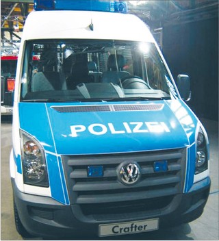 Drugie podejście do policyjnych furgonów