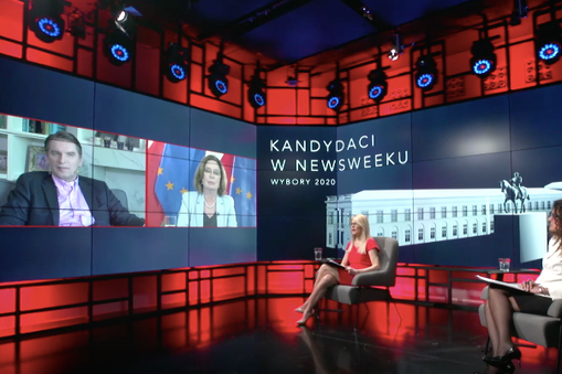 Małgorzata Kidawa-Błońska, kandydaci w Newsweeku