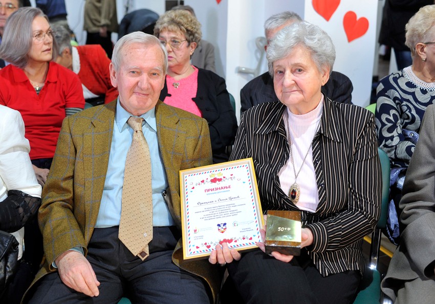 Selim i Frančeska Čanić slave "zlatnu svadbu"