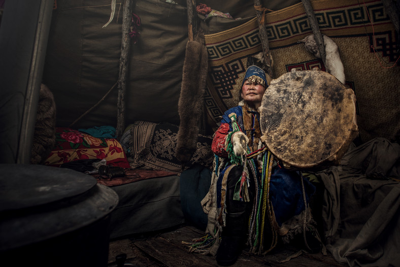 Mongolski szaman