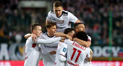 Samobój i Lukas Podolski. Górnik Zabrze pokonał Koronę Kielce!