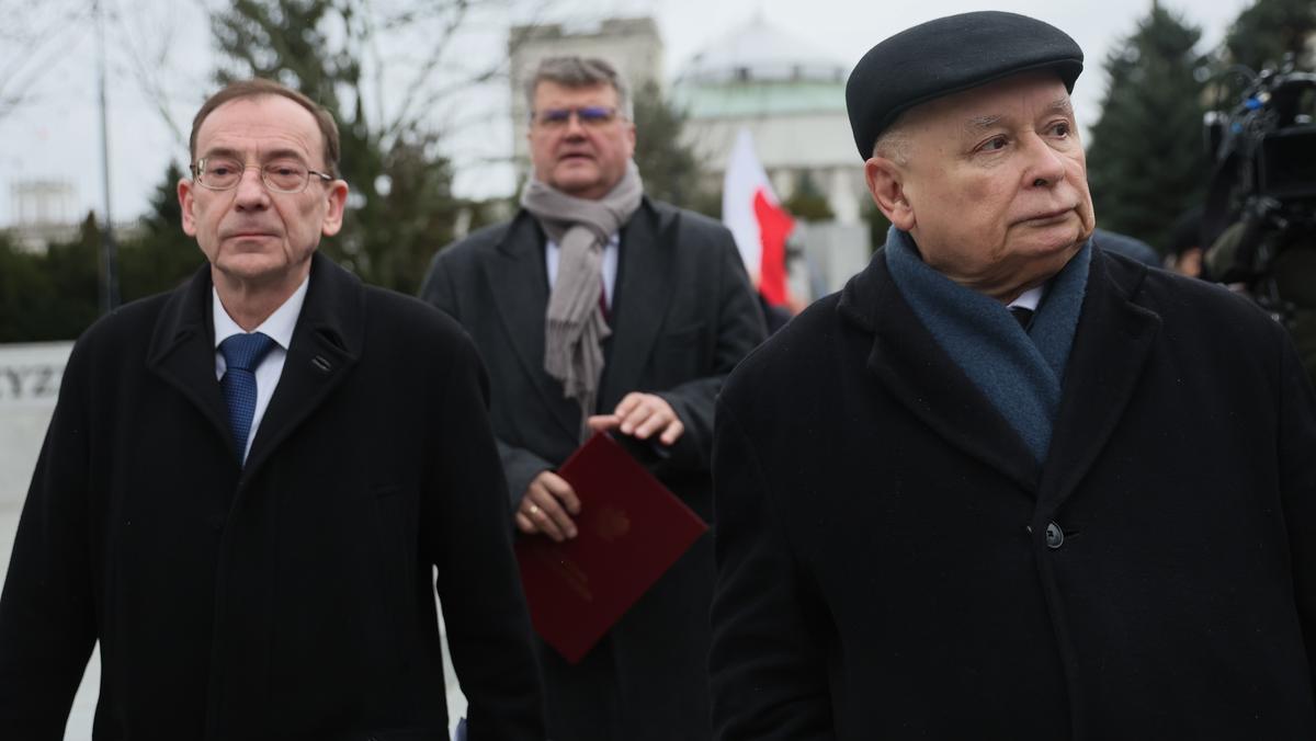 Mariusz Kamiński, Maciej Wąsik i Jarosław Kaczyński