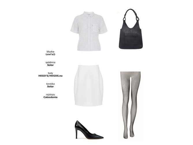 STYLIZACJE do biura w bieli