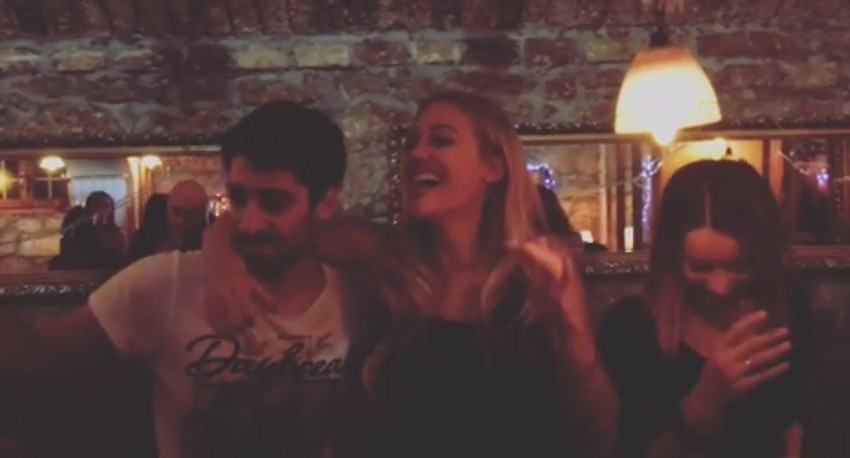 Bila je u poseti Sarajevu gde je uživala