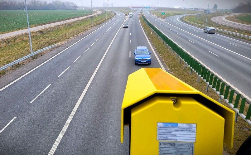 Odcinkowy pomiar prędkości na S8 - na obwodnicy Ostrowi Mazowieckiej