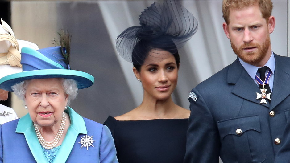 Elżbieta II, Meghan i Harry