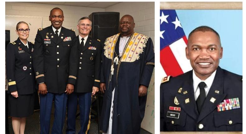 Uganda’s Frank Musisi is now a Lieutenant Colonel in the US army