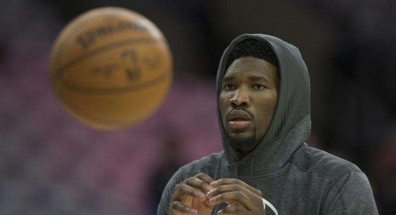 Joel Embiid of the Philadelphia 76ers is working his way back to top form after suffering a long-term injury