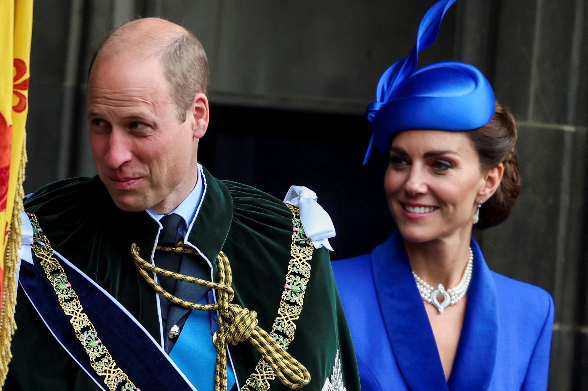 Kate a William v škótskom Edinburghu.
