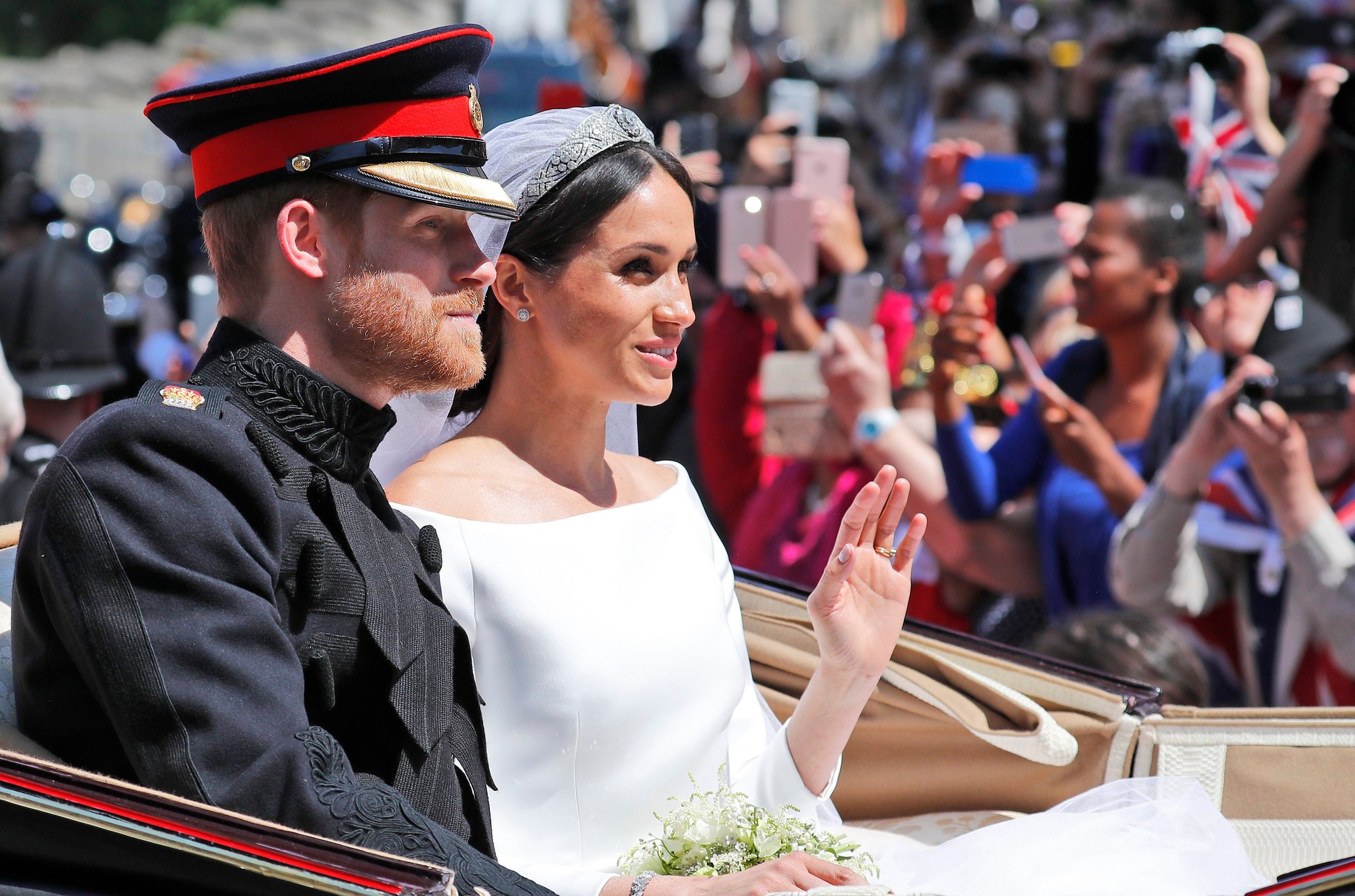 Princ Harry s manželkou Meghan.