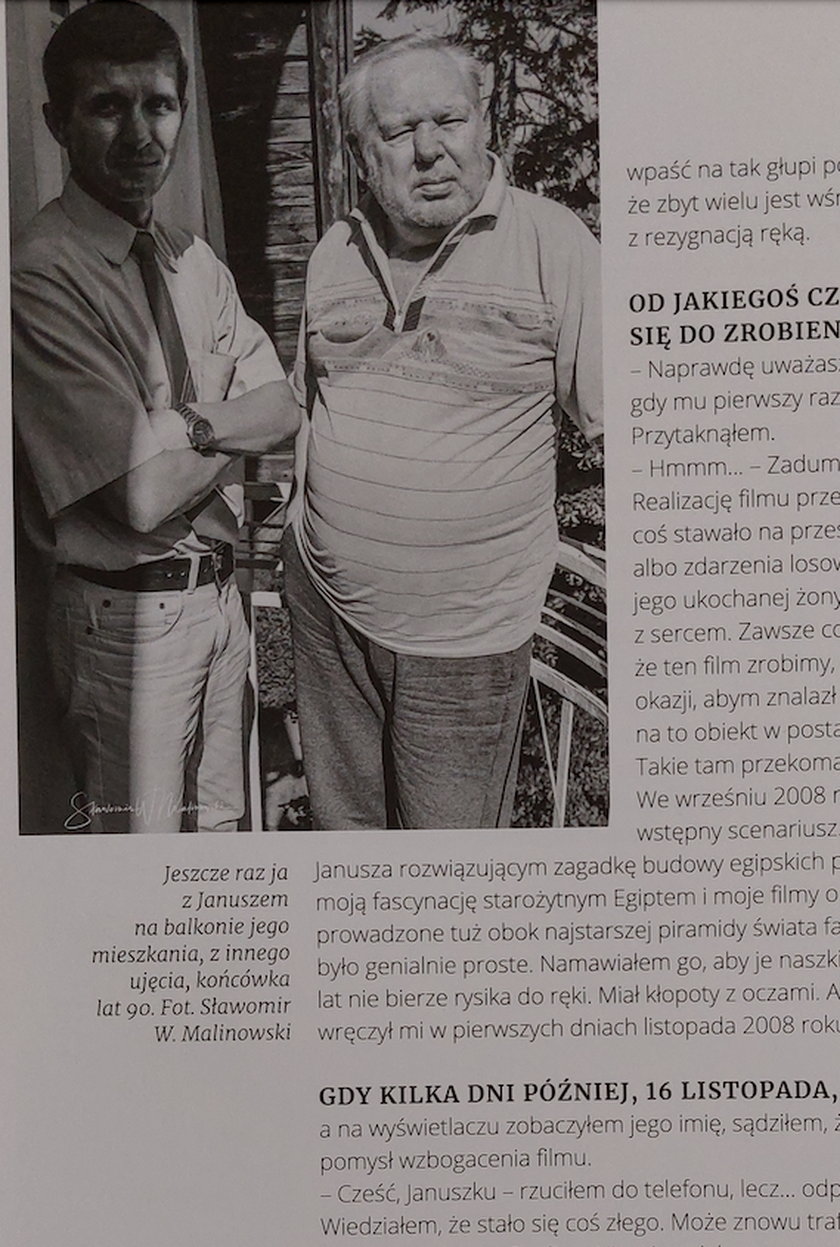 Sławomir W. Malinowski i Janusz Christa.
