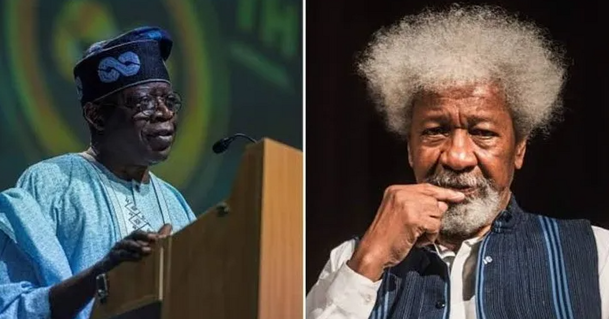 Wole Soyinka disowns tribute to Tinubu - Vimarsana News
