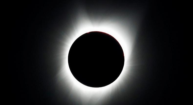 The 2024 solar eclipse will be a total eclipse [Reuters/Adrees Latif]