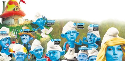 Robią z polityki wioskę smurfów