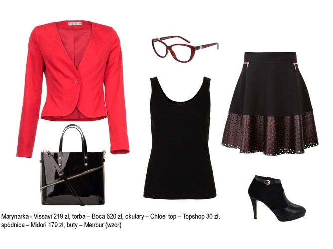 Jesienne stylizacje na bazie marynarki