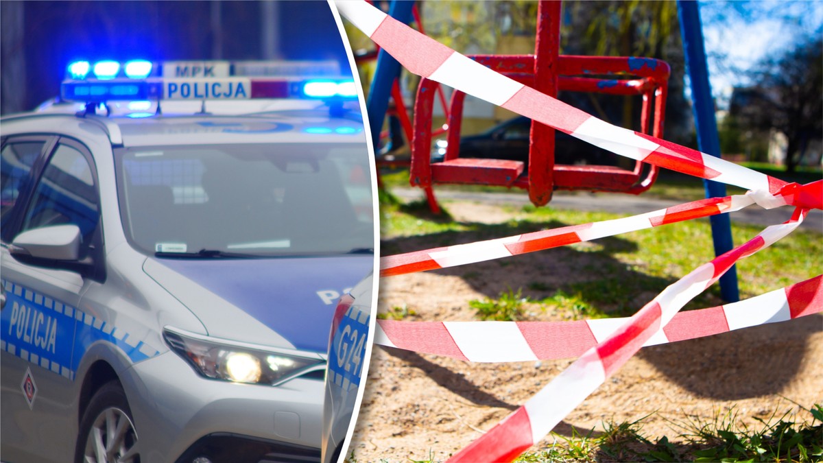 Ranny uciekał z placu zabaw. Sprawcy ataku wciąż są poszukiwani