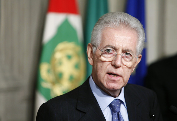 Premier Włoch Mario Monti.