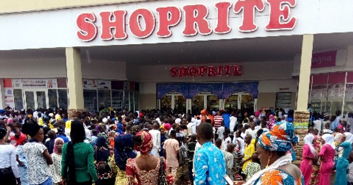 shoprite ilorin during valentine's day