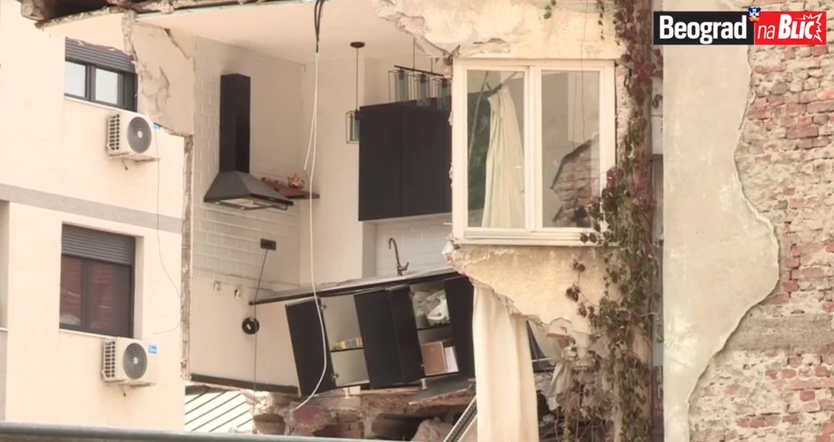 vračar novo urušavanje zgrade vidovdanska 4