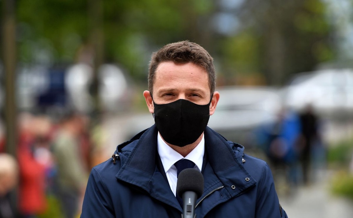 Rafał Trzaskowski  maseczka