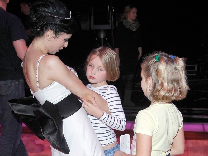 Katarzyna Pakosińska z córką