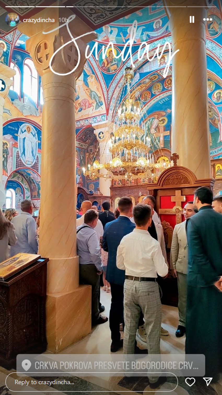 Dinča se posvetio veri